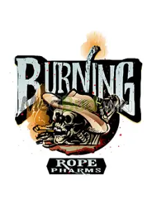 Packaging for Burning Rope Pharms TBC Tee Time Medical Cannabis Flower