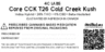 Label for Repackaging