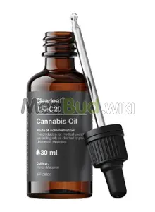 Packaging for Clearleaf® T20:C20 Full Spectrum Oil Medical Cannabis