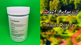 First look into Craft Botanics -  White Runtz