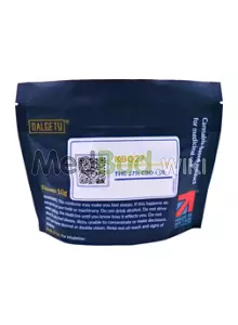 Packaging for Dalgety KBQ T27 Korean BBQ Medical Cannabis Flower