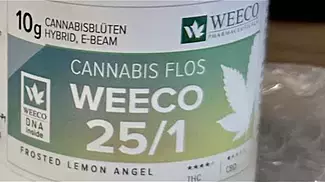 Weeco Frosted Lemon Angel (first impressions) 26.1 THC