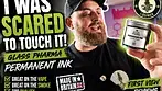 I Was Scared To Touch It!  Glass Pharma Permanent Ink | First View Reviews