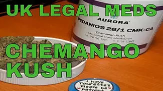 UK LEGAL MEDS: Aurora Pedanios Chemango Kush 28%