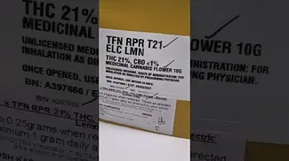 Tofino Ripper Electric Lemon (21% THC UK Medical Cannabis)