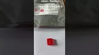Adven - Pastilles Lozenges (Soft Gummies) (UK Medical Cannabis Prescription)