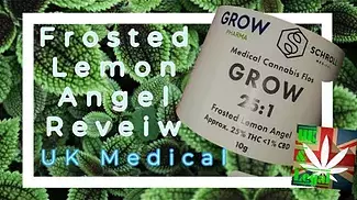 Grow Frosted Lemon Angel Reveiw UK Medical cannabis