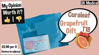 Curaleaf T18 Grapefruit Gift Uk Medical Review