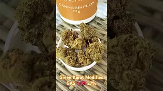 Green Karat Modified Gas  27% #ukmedicalcannabis #painrelief #medical #paitent  #medicalcannabis