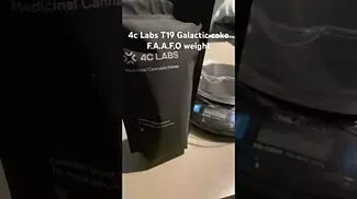 4c Labs T19 Galactic cake F.A.A.F.O weight