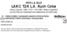 Label for Repackaging