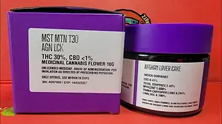 Canadian Craft Cannabis Co. - Afghan Layer Cake (Mystery Mountain)