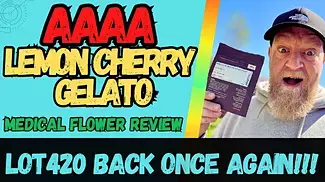 AAAA - Lemon Cherry Gelato - UK Medical Flower Review