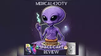 Space Cake by peace naturals uk medical cannabis review 