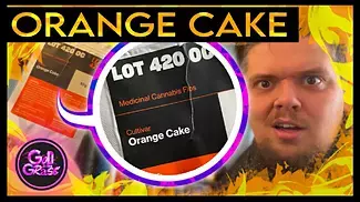 LOT 420 Orange Cake Medical Cannabis Review