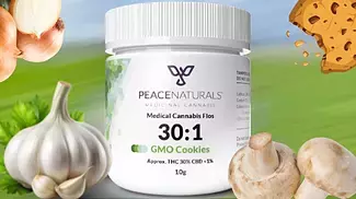 Peace Naturals GMO Cookies Review (UK MEDICAL C*NNABIS)