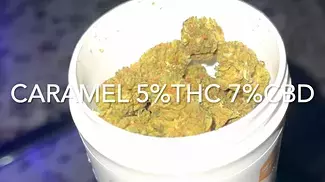 Medical Cannabis UK Strain Review (Pink KUSH & Caramel)