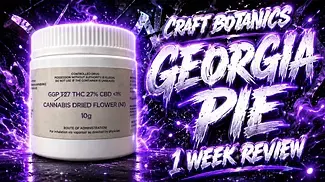 Craft Botanics Georgia Pie  | 1 Week Review