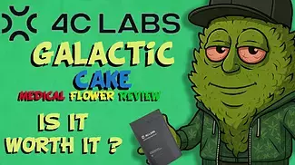4C Labs Galactic Cake medical cannabis review | Is 19% THC Really Enough? #4clabs #legal