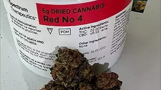 Spectrum Red No 4 (Highlands 22THC) Is it worth it, £360 for 30 grams