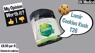 Lumir T26 Cookies Kush Uk Medical Review 