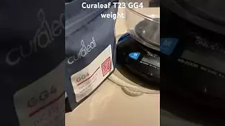 Curaleaf T23 GG4 weigh