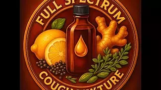 Full Spectrum Cough Syrup Recipe  | Natural Relief for Dry Throat, Hayfever & Vape Fatigue
