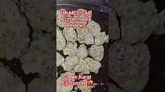 Azztecmedia Reviews Green Karat Fiji Sunset  T29 #UK #medicalcannabiscommunity #anxiety