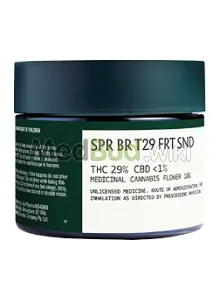 Packaging for Spirit Bear™ FRT SND T30 Fruit Sundae Medical Cannabis Flower