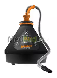 Packaging for Volcano Hybrid Desktop Vaporiser Onyx Black