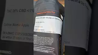 ATOMIC APPLE AAAA Medical Cannabis