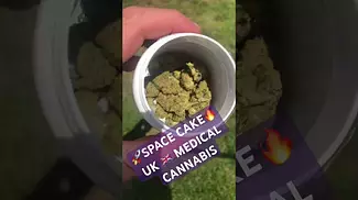 SPACE CAKE by PEACE NATURALS #entourage #backpainrelief #legal #uk #ukmedicalcannabis #spacecake
