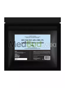 Packaging for Upstate® WO T24 White Out Medical Cannabis Flower