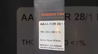 RIPPED OFF RUNTZ AAAA UK MEDICAL CANNABIS