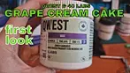 GRAPE CREAM CAKE | Qwest & 4C Labs | FIRST LOOK